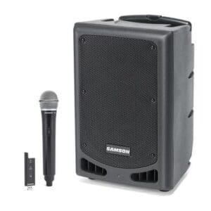 Samson Expedition XP208w 8" 2-Way 200W Portable Bluetooth-Enabled PA System with Wireless Handheld Microphone