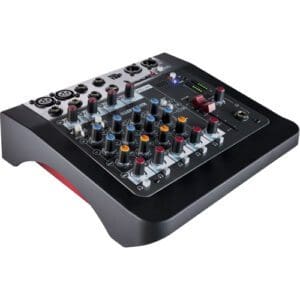 Designed to bring the signature Allen & Heath sensibility to a compact and portable frame, the ZEDi-8 is a four-channel mixer that doubles as a USB interface. On the mixer side, you get two XLR inputs, two line/instrument inputs, and two pairs of stereo line inputs. Utilize this unit’s digital capabilities and you’ll find yourself with two channels of conversion—analog-to-digital or vice-versa. Thus, you’ll find the ZEDi-8 equally suited for live-mixing in small venues and for tracking instruments on the fly.