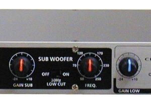 Crossovers provide precise frequency dividing for multi-amplified speaker applications. The Nady CX-22SW Crossover will give superior performance with transparent audio. Features include a shielded internal power supply with AC voltage select switch (115V/60Hz or 230V/50Hz), phase inversion switches, low-cut subsonic filters for low-frequency driver protection, and servo-balanced XLR inputs.