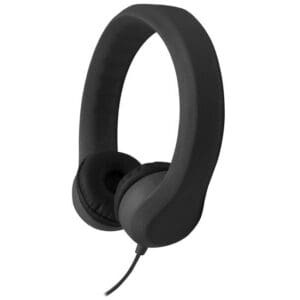 HamiltonBuhl KIDS-BLK Flex-Phones™, Foam Headphones, Black