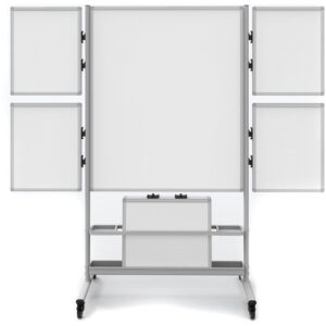 Luxor Collaboration Station Mobile Whiteboard